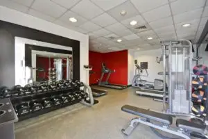 Hilton Garden Inn's gym